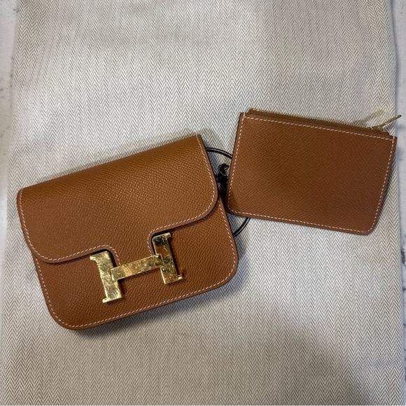 Hermes Constance Slim in Gold - Picture 10 of 11